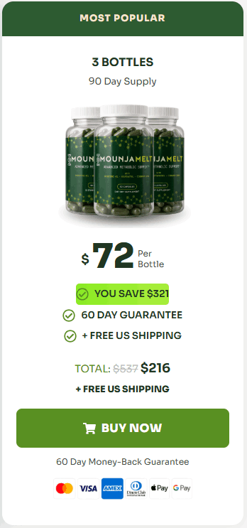 Buy MounjaMelt 3 Bottle
